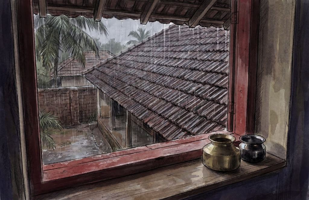 Vessels by the Monsoon Window