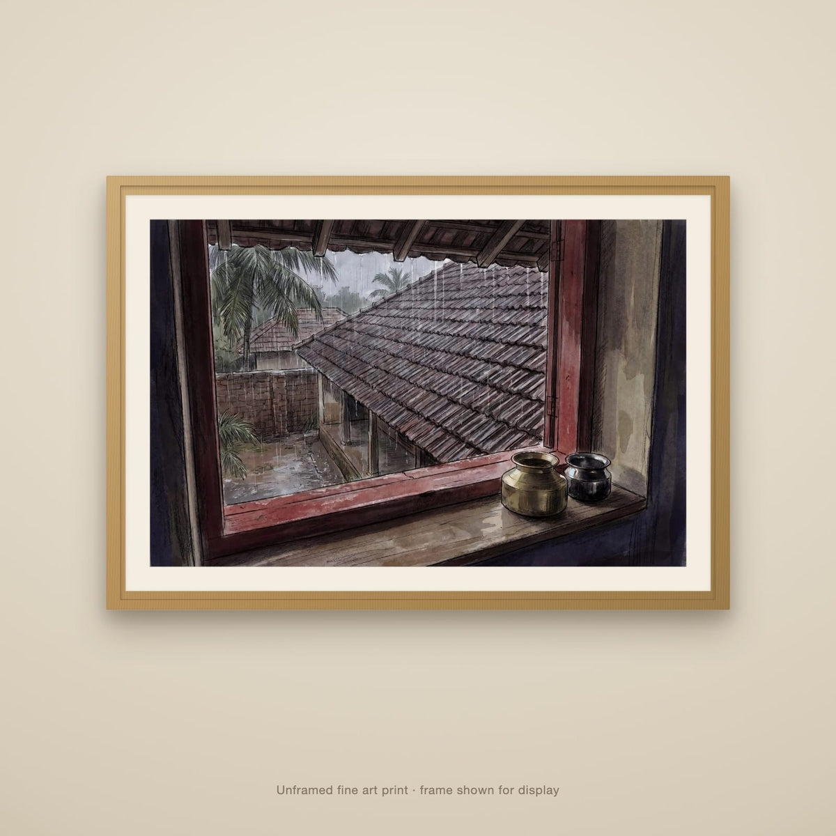 Vessels by the Monsoon Window