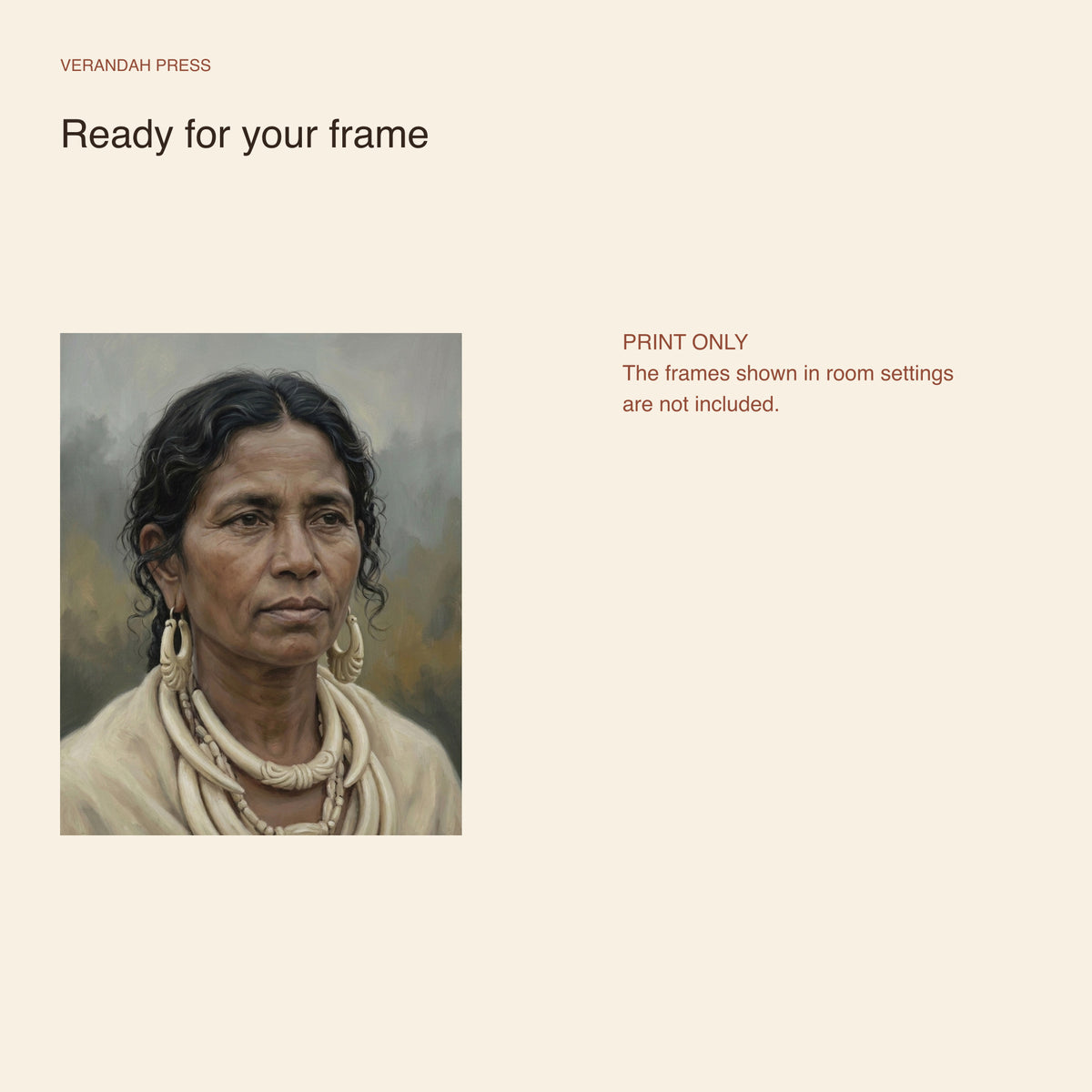 The Face Mom Remembered, Portrait 9 (unframed print)