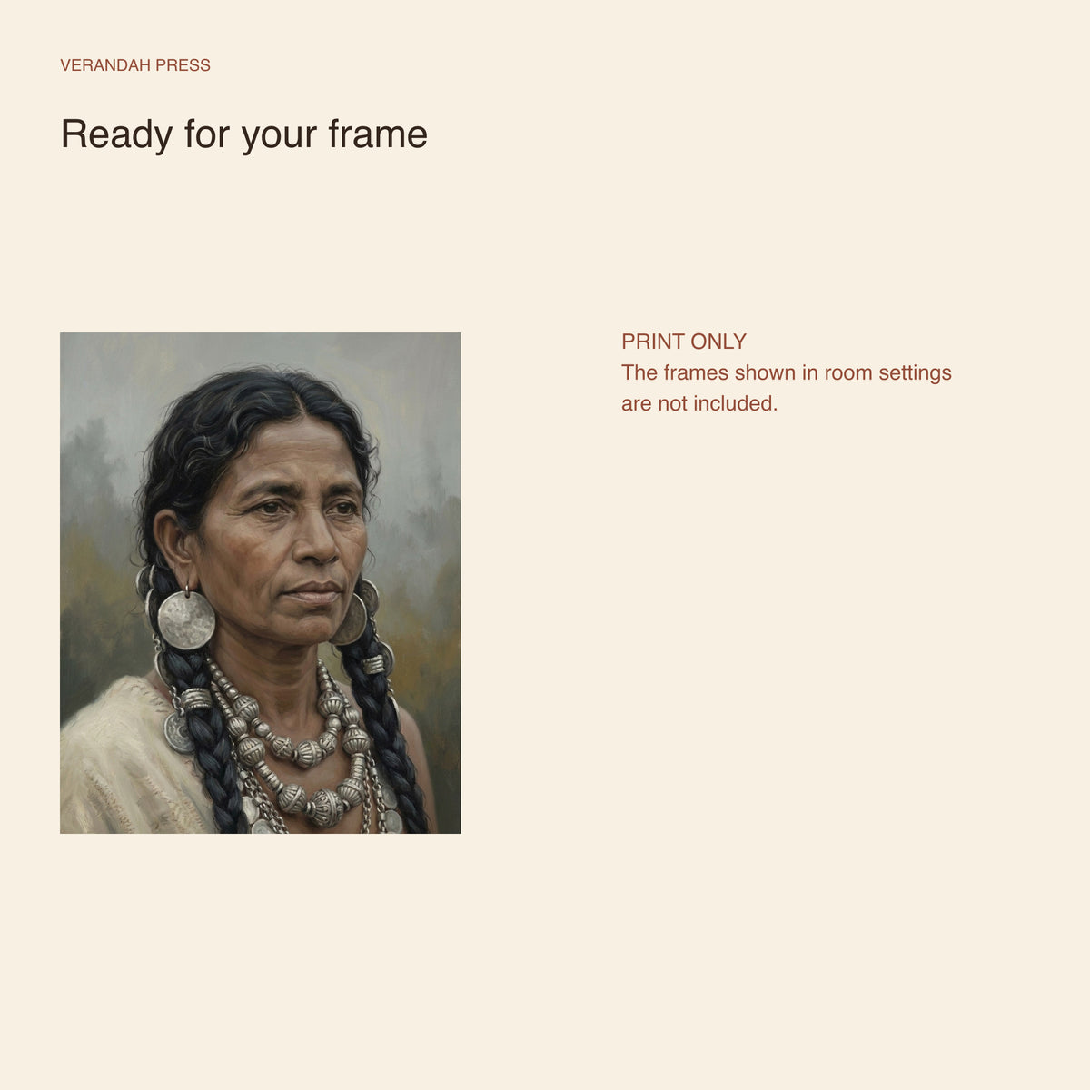 The Face Mom Remembered, Portrait 7 (unframed print)