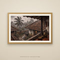 Mangalore Tile Roofs in Monsoon